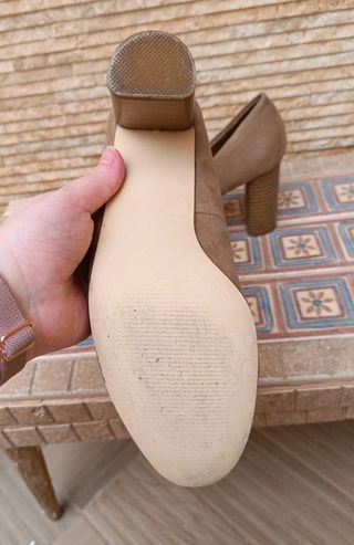 OFERTA! Zapatos de tacón 38 antelina