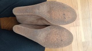 Cuñas flecos de Zara 