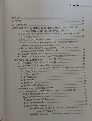 Colorimetria . el color líquido .