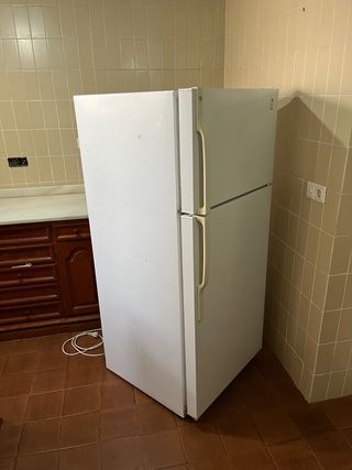 Nevera con congelador General Electric