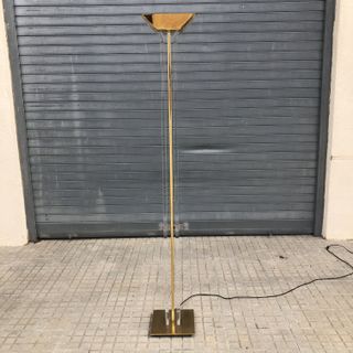 Lámpara de pie halógena Diseño acrílico años 80