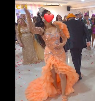 Vestido de novia gitana segundas