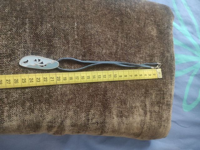 Conjunto colgante y pendientes azul bisuteria