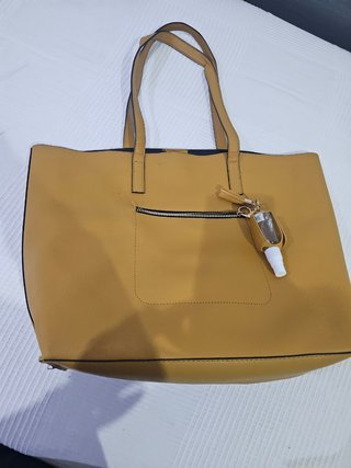 Bolso colgar grande color Mostaza