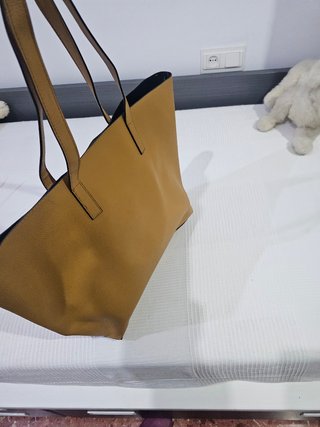 Bolso colgar grande color Mostaza