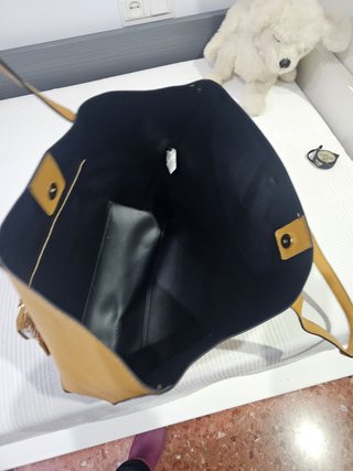 Bolso colgar grande color Mostaza