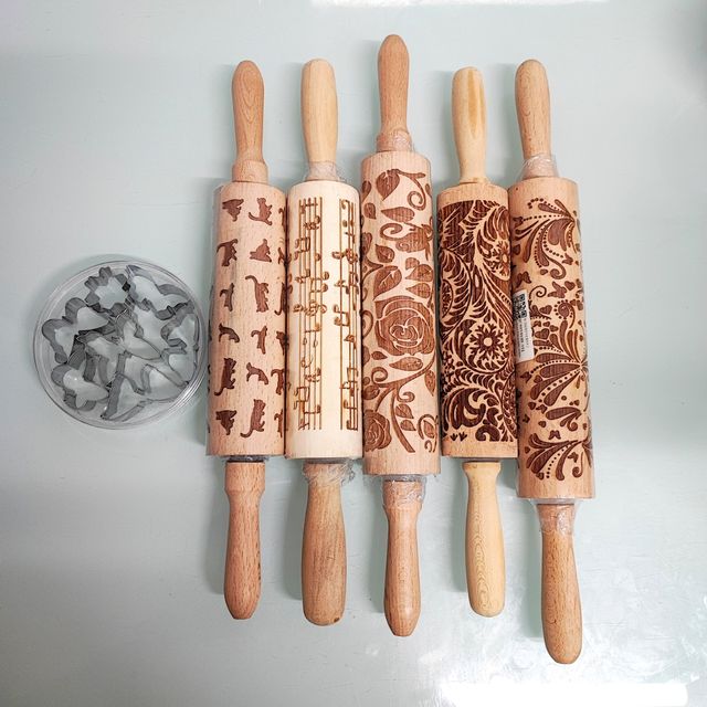 Rodillos+moldes para 🍪