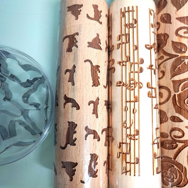 Rodillos+moldes para 🍪