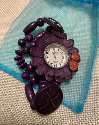 Orologio al quarzo in legno Michelli