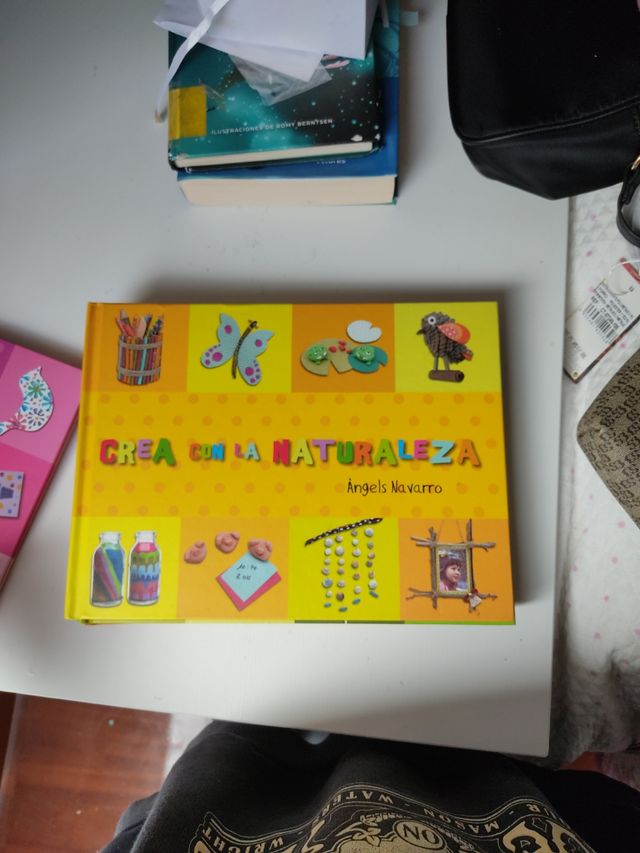 colección de libros para hacer manualidades