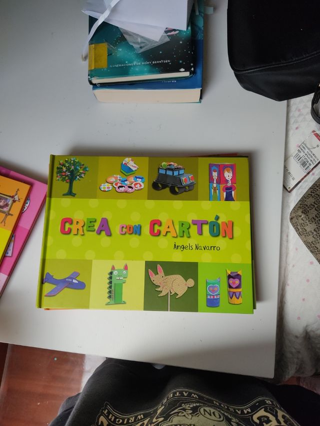 colección de libros para hacer manualidades