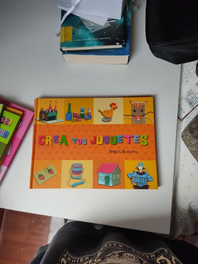 colección de libros para hacer manualidades
