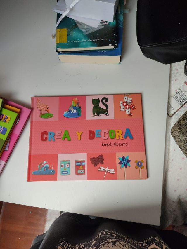 colección de libros para hacer manualidades