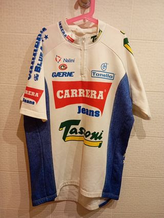 MAILLOT CICLISMO CARRERA JEANS 1994