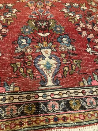 Alfombra, pasilleros, auténtico persa