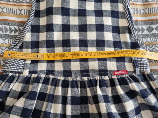 vestito smanicato bambina Osh Kosh 12 anni