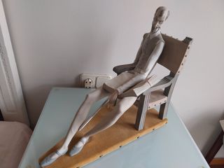 Escultura de Don Quijote de Lladró.