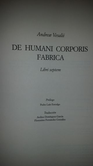 DE HUMANI CORPORIS FABRICA