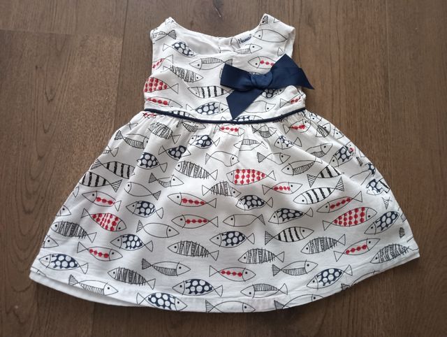 Vestido Newness Branco 18m