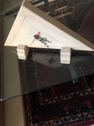 Orologio da tavolo in pietra pregiata