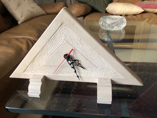 Orologio da tavolo in pietra pregiata