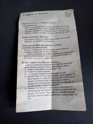 Depiladora vello