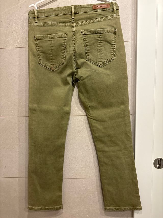 TEJANO VAQUEROS VERDE T.40