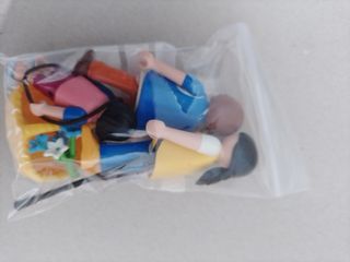 Familia Playmobil y caballo