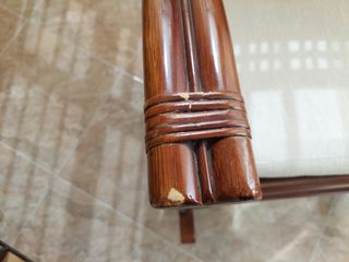 2 Mecedoras de Bambú