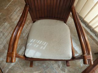 2 Mecedoras de Bambú 