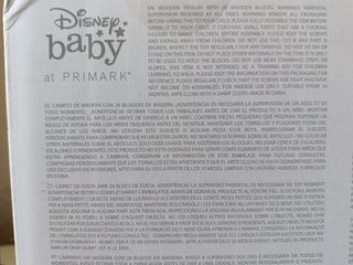 Carrito madera Minnie Mouse, andador