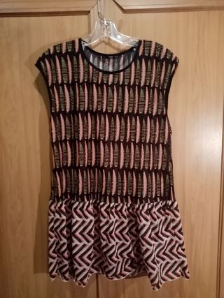 Vestido túnica zara
