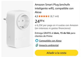 Enchufe Smart Plug
