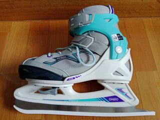 Patines hielo, cubre cuchillas y bolsa