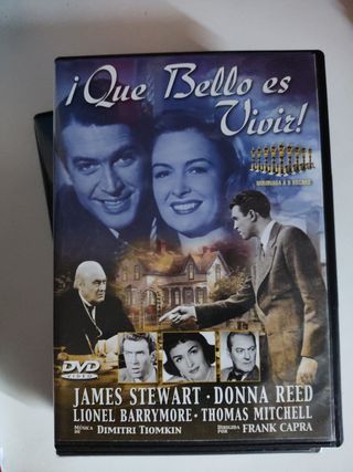 6 películas DVD. Resplandor, Que bello es vivir...