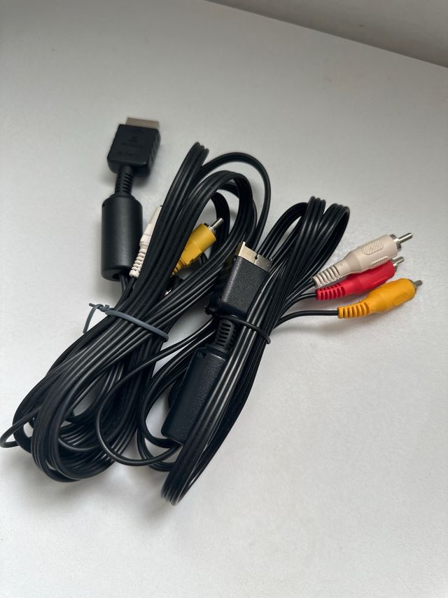 Cabo AV Sony Playstation PS1 PS2