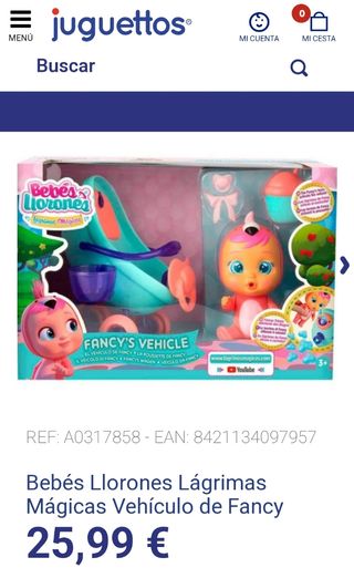 Cochecito de Fancy (bebés llorones)