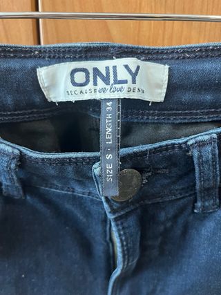 Pantalón azul marino Only