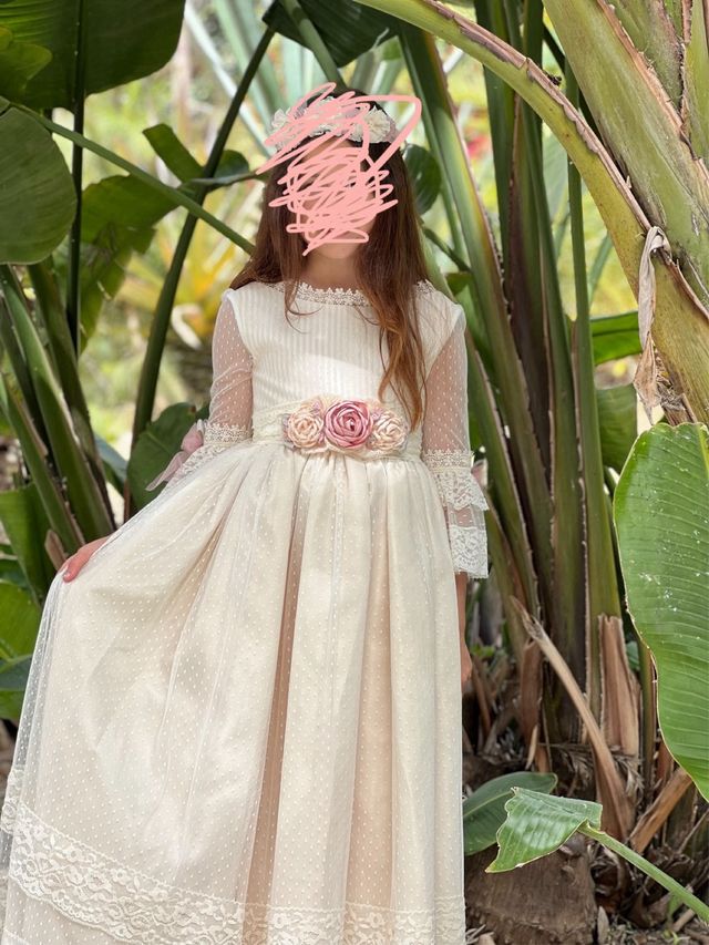 Vestido comunion niña