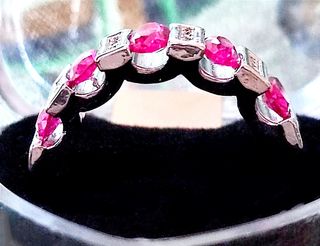 ANILLO DE CIRCONITAS Y RUBI LABORATORIO