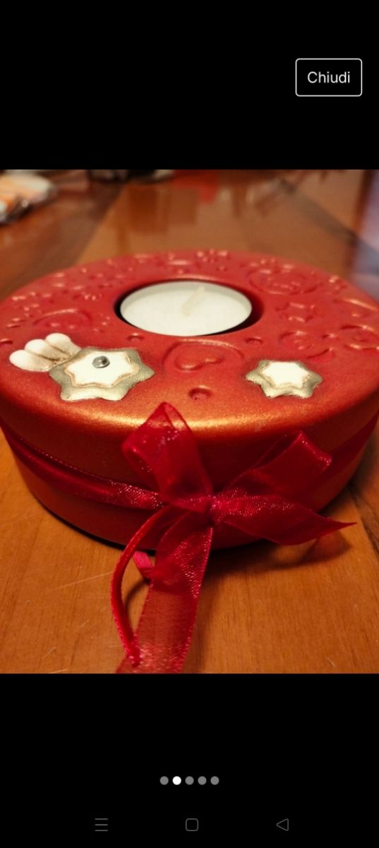 THUN: porta lumino (tea-light) serie Country