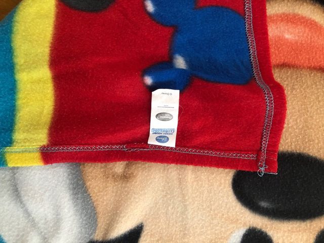 Manta infantil Mickey & Donald