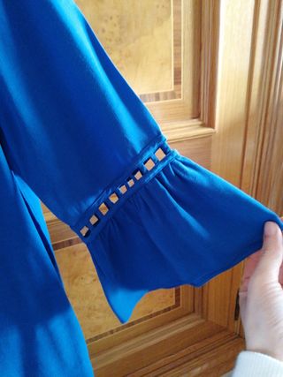 Camiseta azul Massimo Dutti