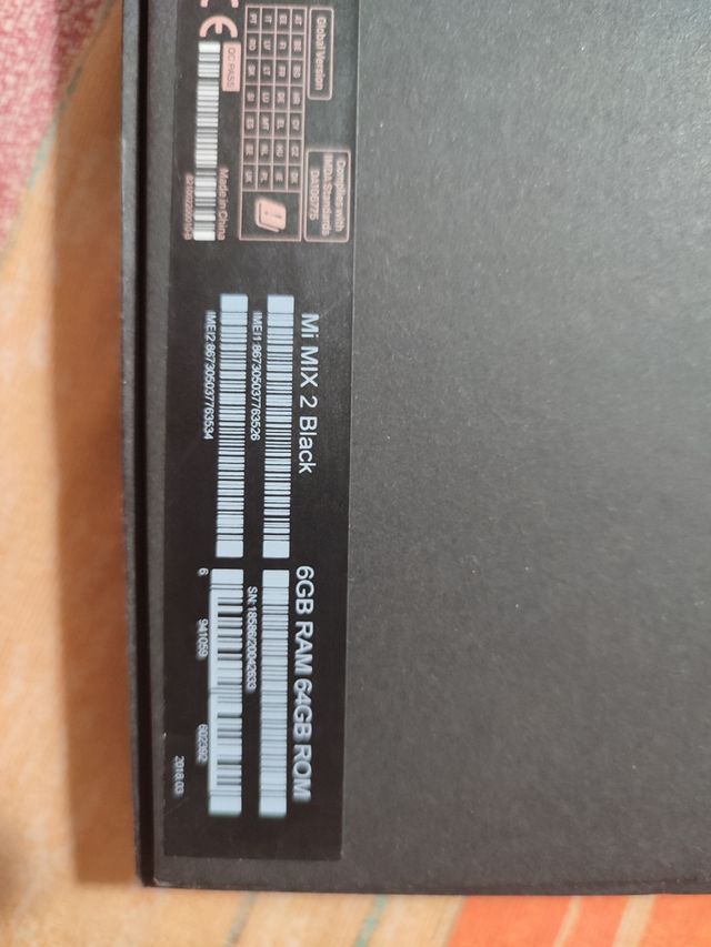 Xiaomi mi Mix 2 Dual sim 64 Gb 6Gb