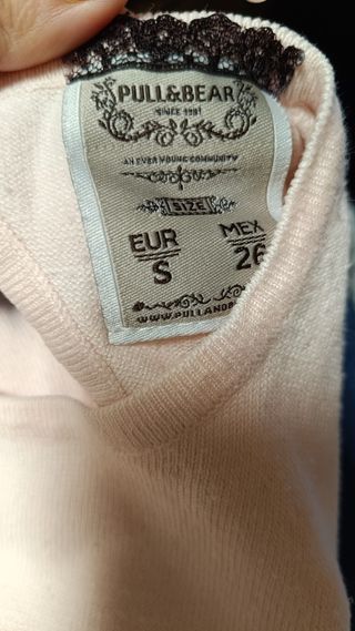 jersey rosa del Pull&bear