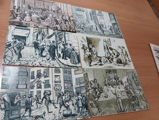 Postales, sorteo de la lotería