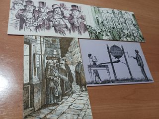 Postales, sorteo de la lotería