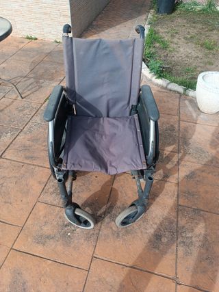 Silla de ruedas.