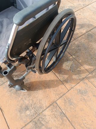 Silla de ruedas.