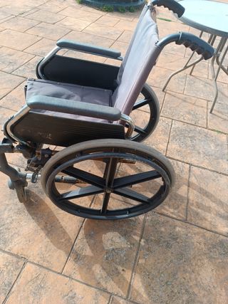 Silla de ruedas.